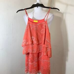 Cute vintage orange dress size S